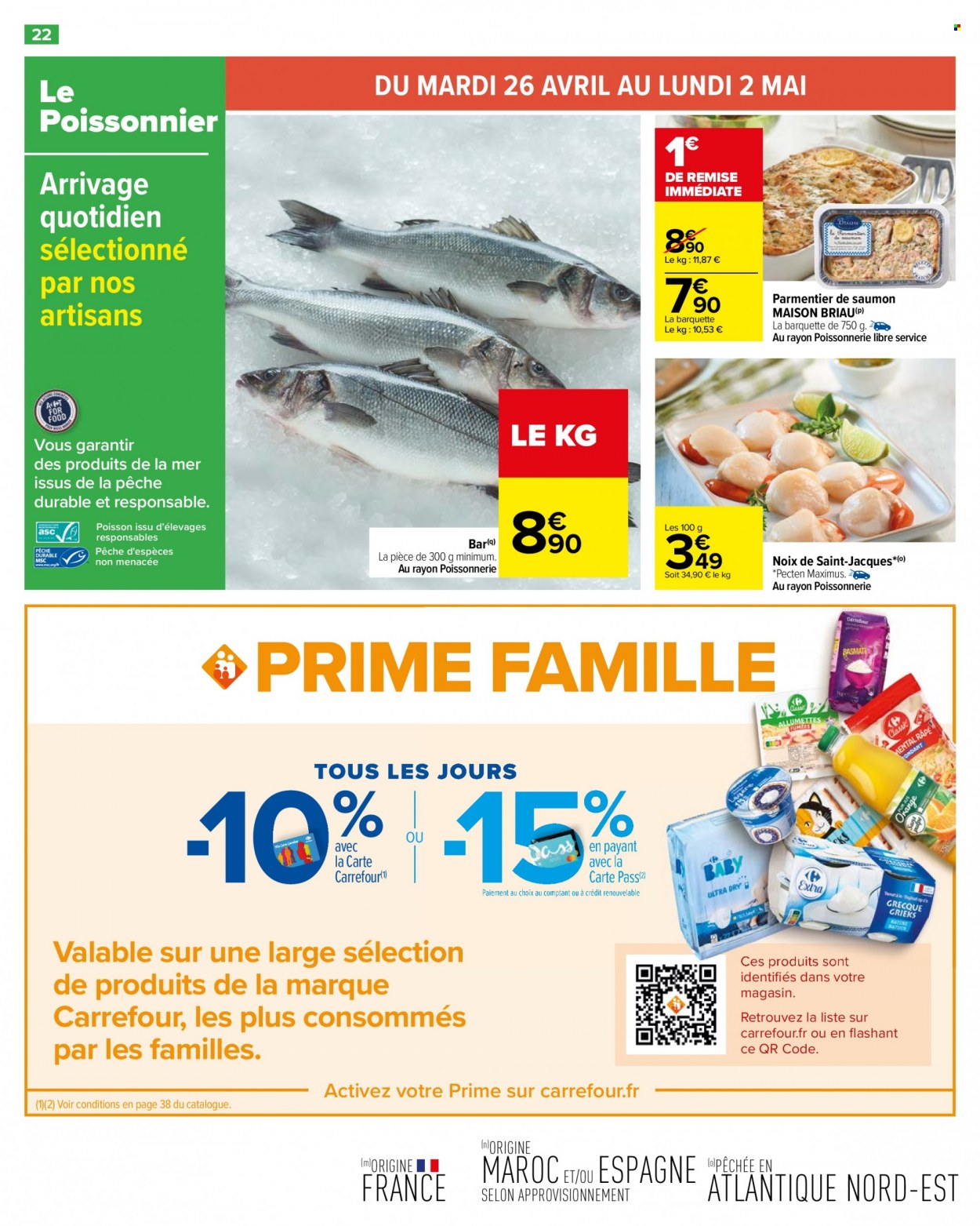 Catalogue Carrefour Hypermarchés - 26/04/2022 - 09/05/2022. Page 24