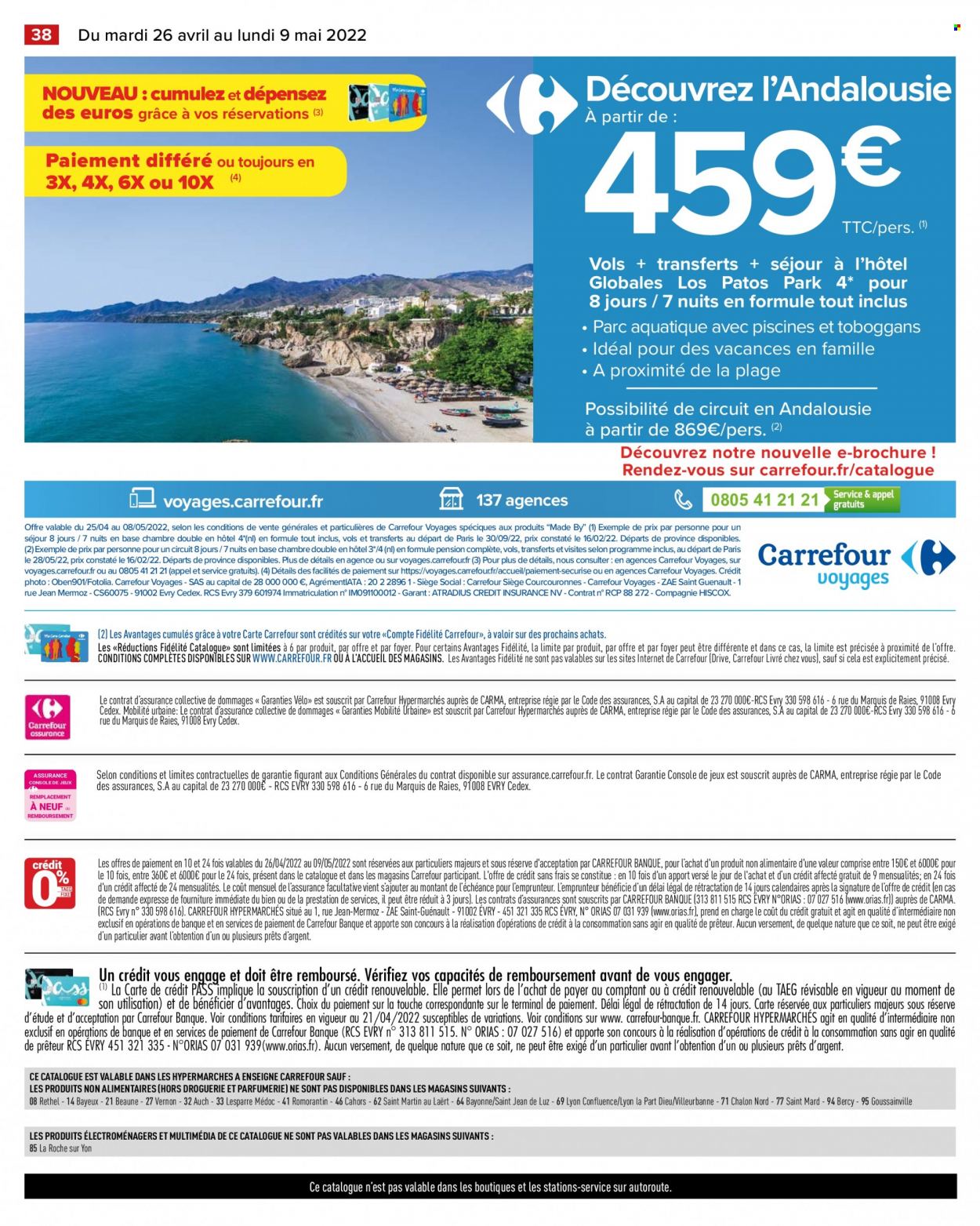 Catalogue Carrefour Hypermarchés - 26/04/2022 - 09/05/2022. Page 40