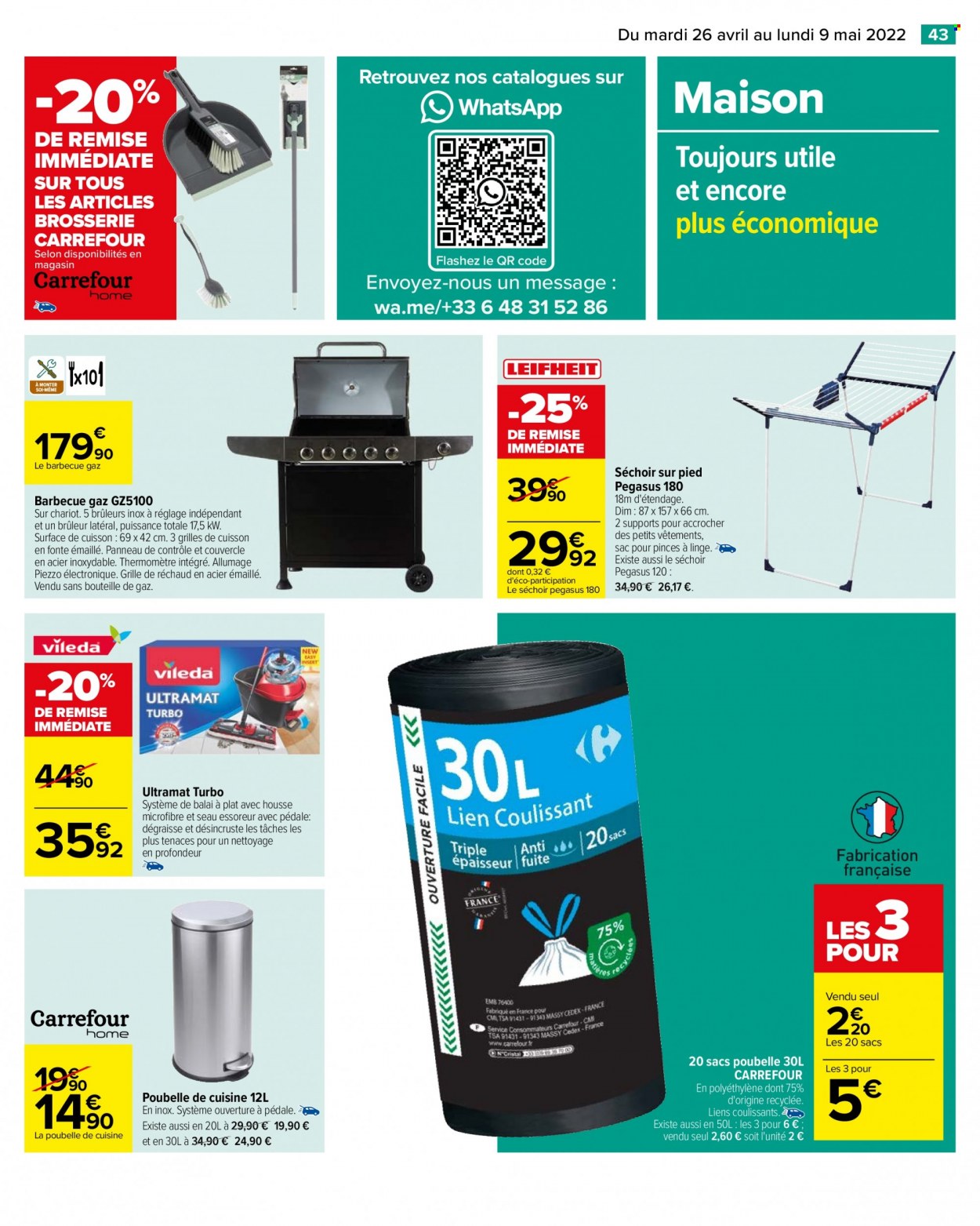 Catalogue Carrefour Hypermarchés - 26/04/2022 - 09/05/2022. Page 45