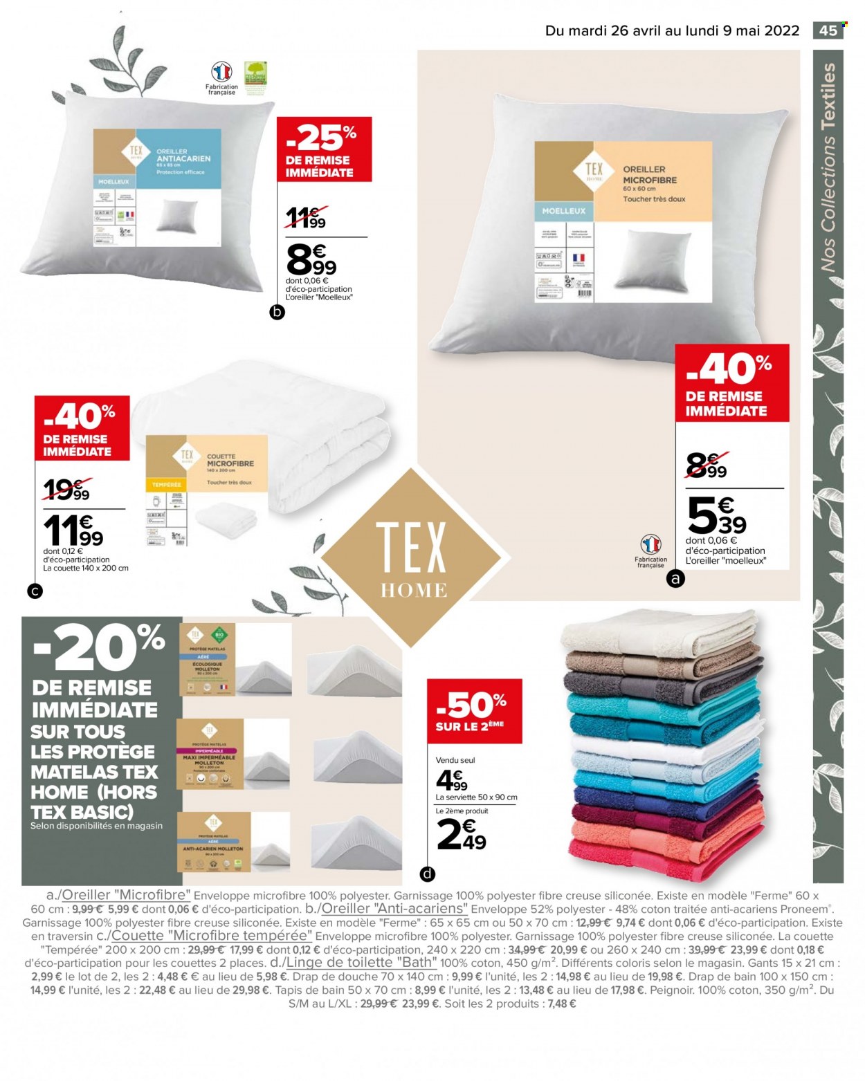 Catalogue Carrefour Hypermarchés - 26/04/2022 - 09/05/2022. Page 47
