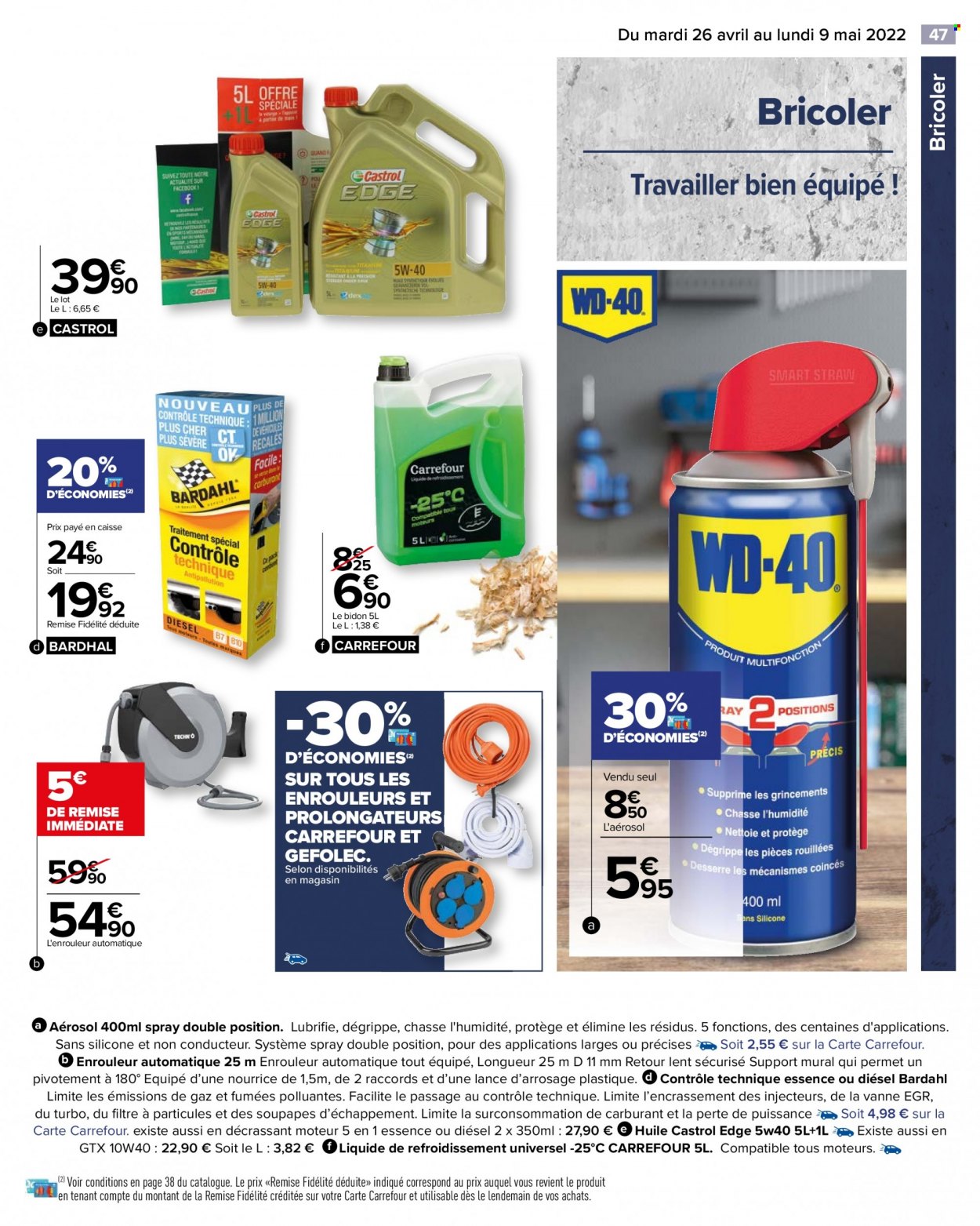 Catalogue Carrefour Hypermarchés - 26/04/2022 - 09/05/2022. Page 49
