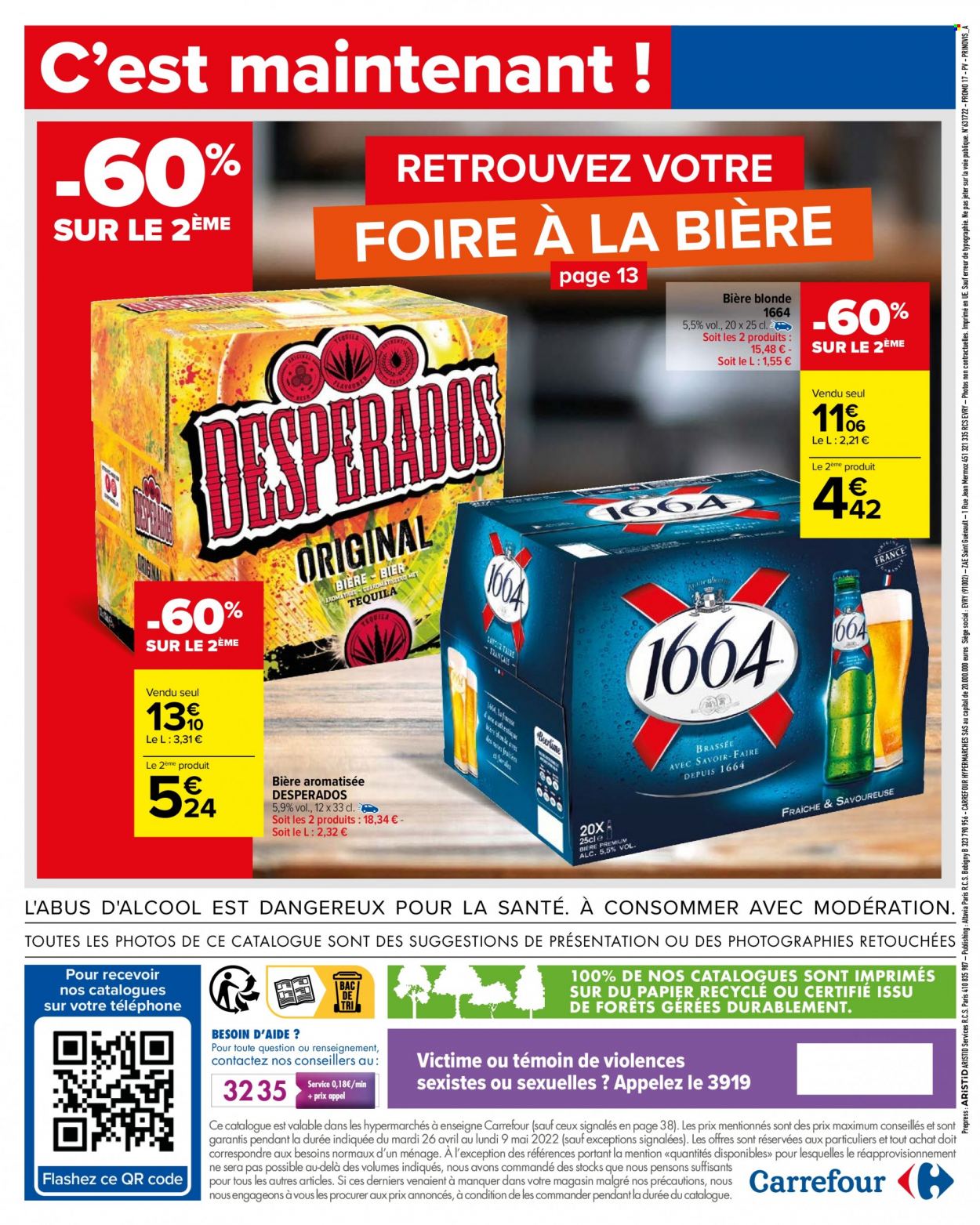 Catalogue Carrefour Hypermarchés - 26/04/2022 - 09/05/2022. Page 50