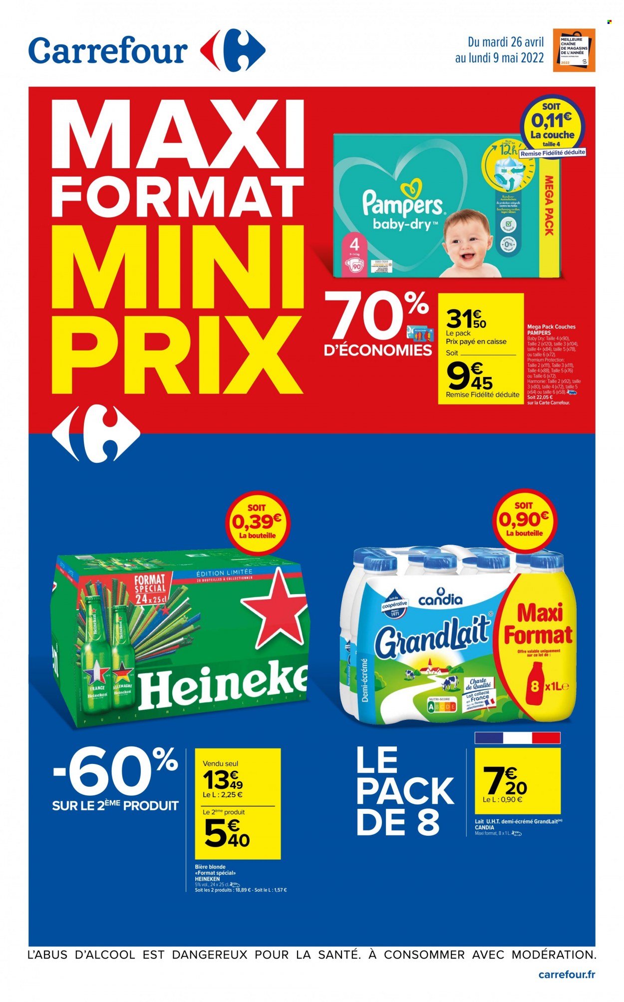 Catalogue Carrefour Hypermarchés - 26/04/2022 - 09/05/2022. Page 1