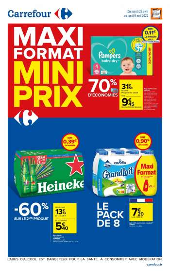 Catalogue Carrefour Hypermarchés - 26/04/2022 - 09/05/2022.