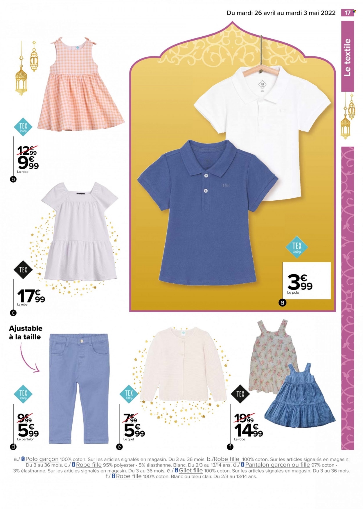 Catalogue Carrefour Hypermarchés - 26/04/2022 - 03/05/2022. Page 17