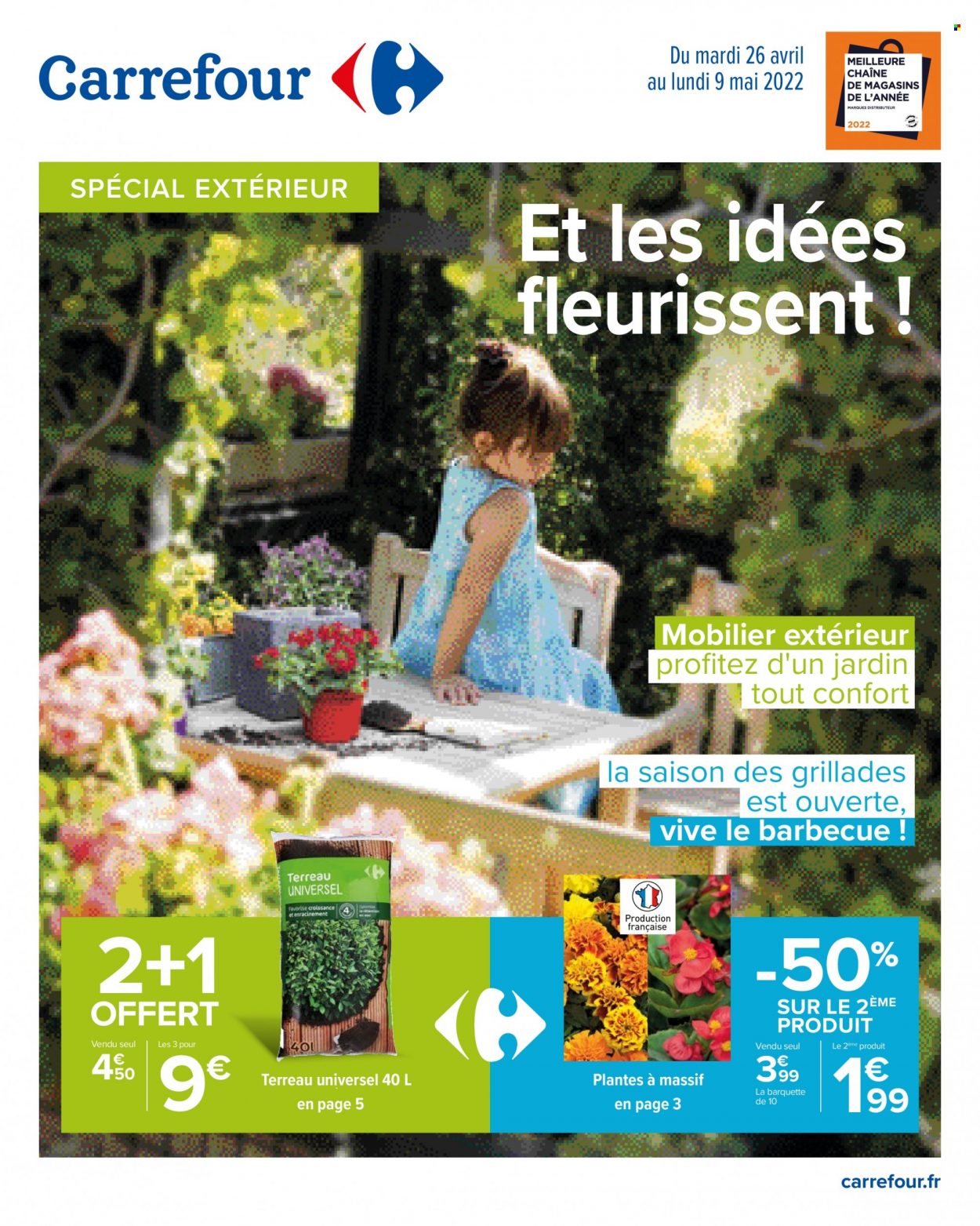 Catalogue Carrefour Hypermarchés - 26/04/2022 - 09/05/2022. Page 1