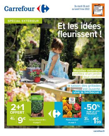 Catalogue Carrefour Hypermarchés - 26/04/2022 - 09/05/2022.