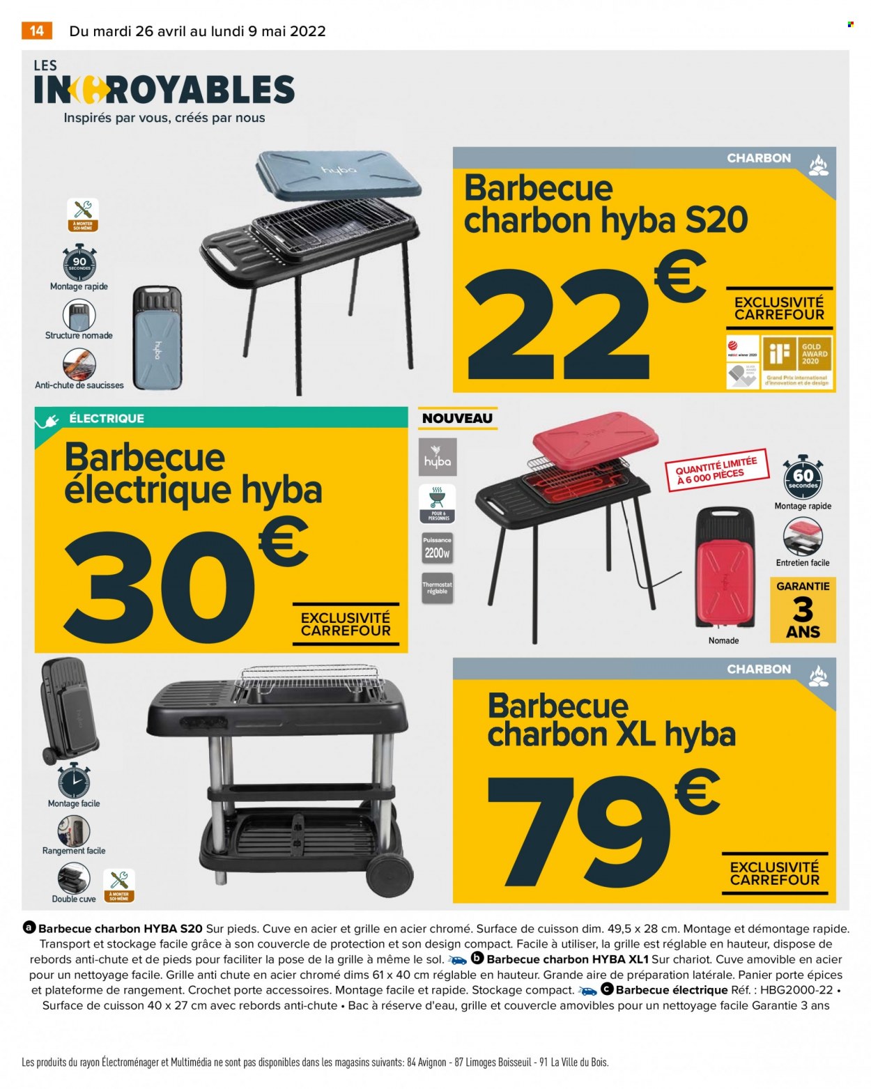 Catalogue Carrefour Hypermarchés - 26/04/2022 - 09/05/2022. Page 16