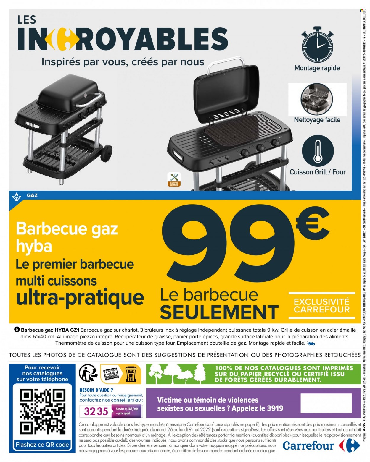 Catalogue Carrefour Hypermarchés - 26/04/2022 - 09/05/2022. Page 18