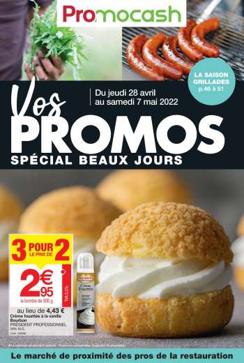 Catalogue Promocash - 28/04/2022 - 07/05/2022.