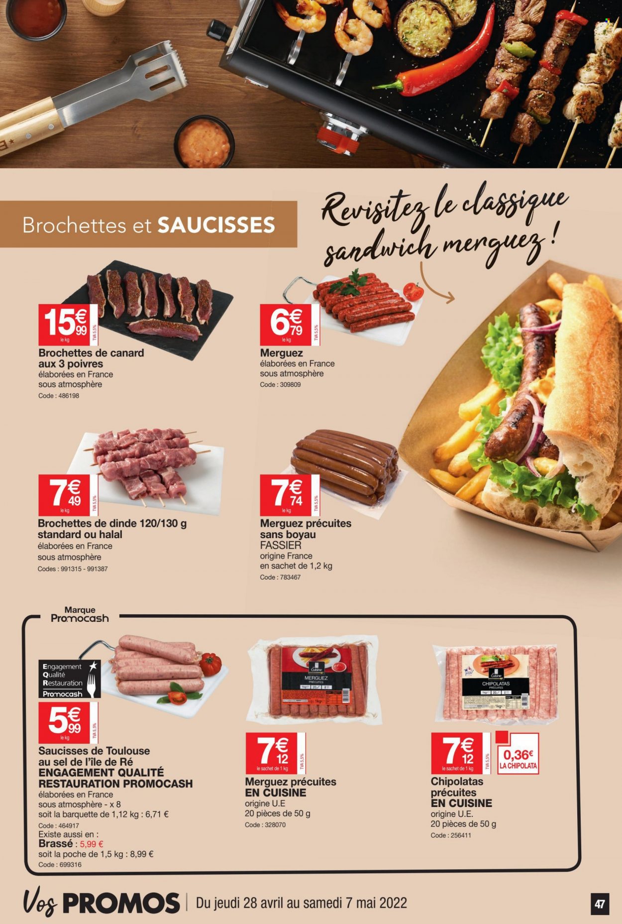 Catalogue Promocash - 28/04/2022 - 07/05/2022. Page 47