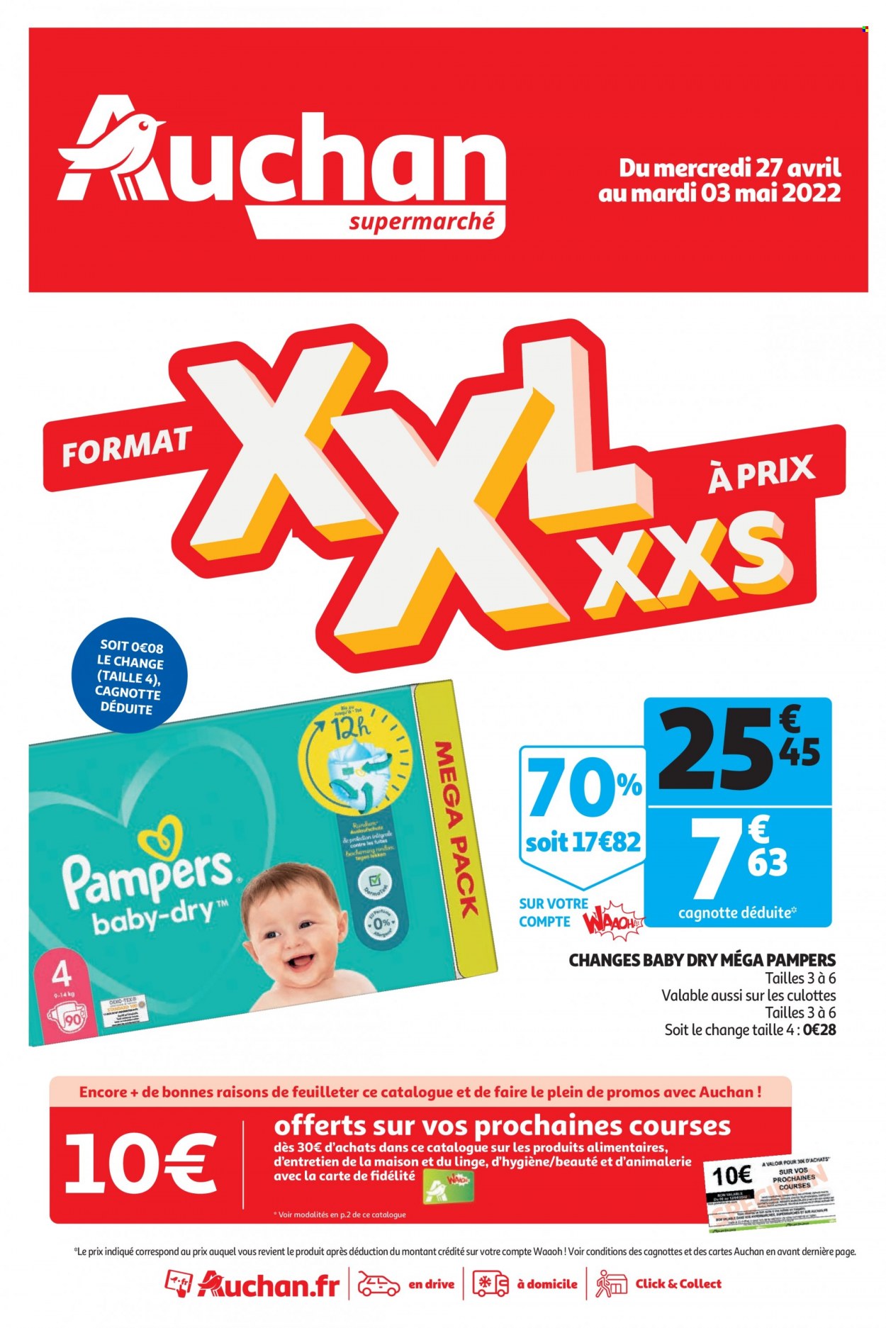 Catalogue Auchan - 27/04/2022 - 03/05/2022. Page 1