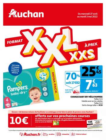 Catalogue Auchan - 27/04/2022 - 03/05/2022.
