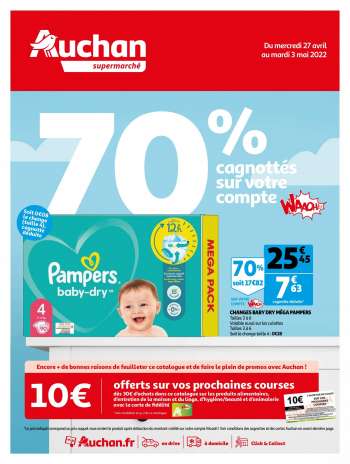Catalogue Auchan - 27/04/2022 - 03/05/2022.