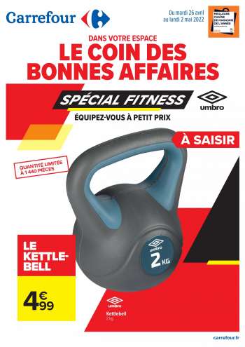 Catalogue Carrefour Hypermarchés - 26/04/2022 - 02/05/2022.
