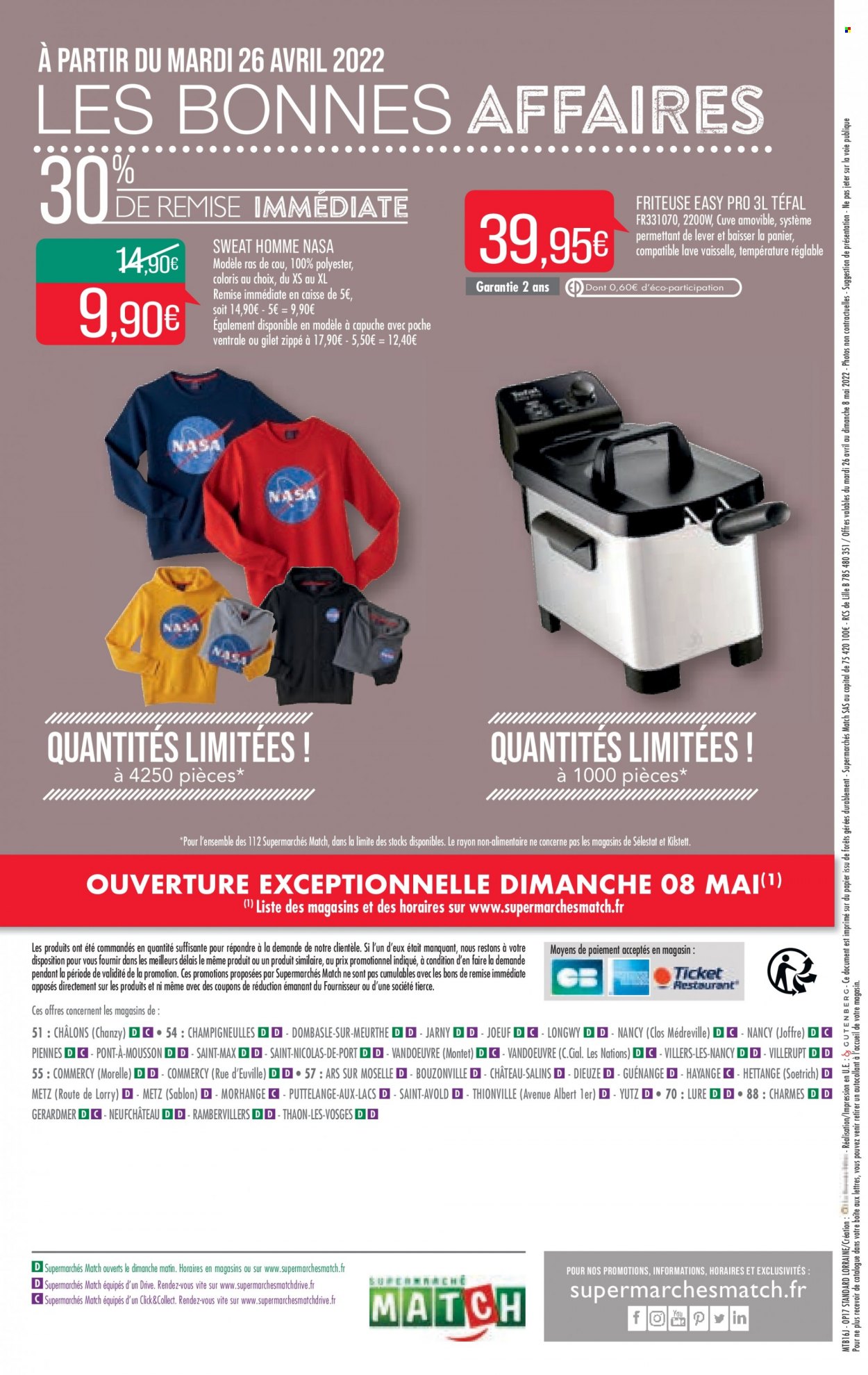 Catalogue Supermarché Match - 26/04/2022 - 08/05/2022. Page 40