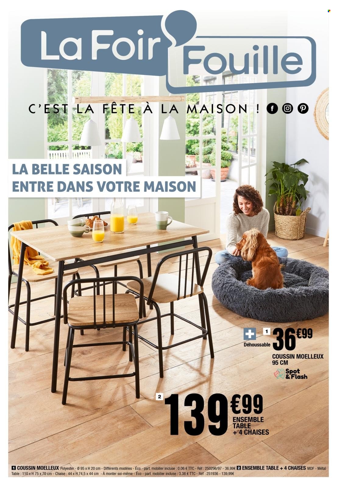 Catalogue La Foir'Fouille - 25/04/2022 - 01/05/2022. Page 1