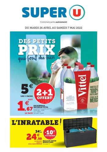 Catalogue SUPER U - 26/04/2022 - 07/05/2022.