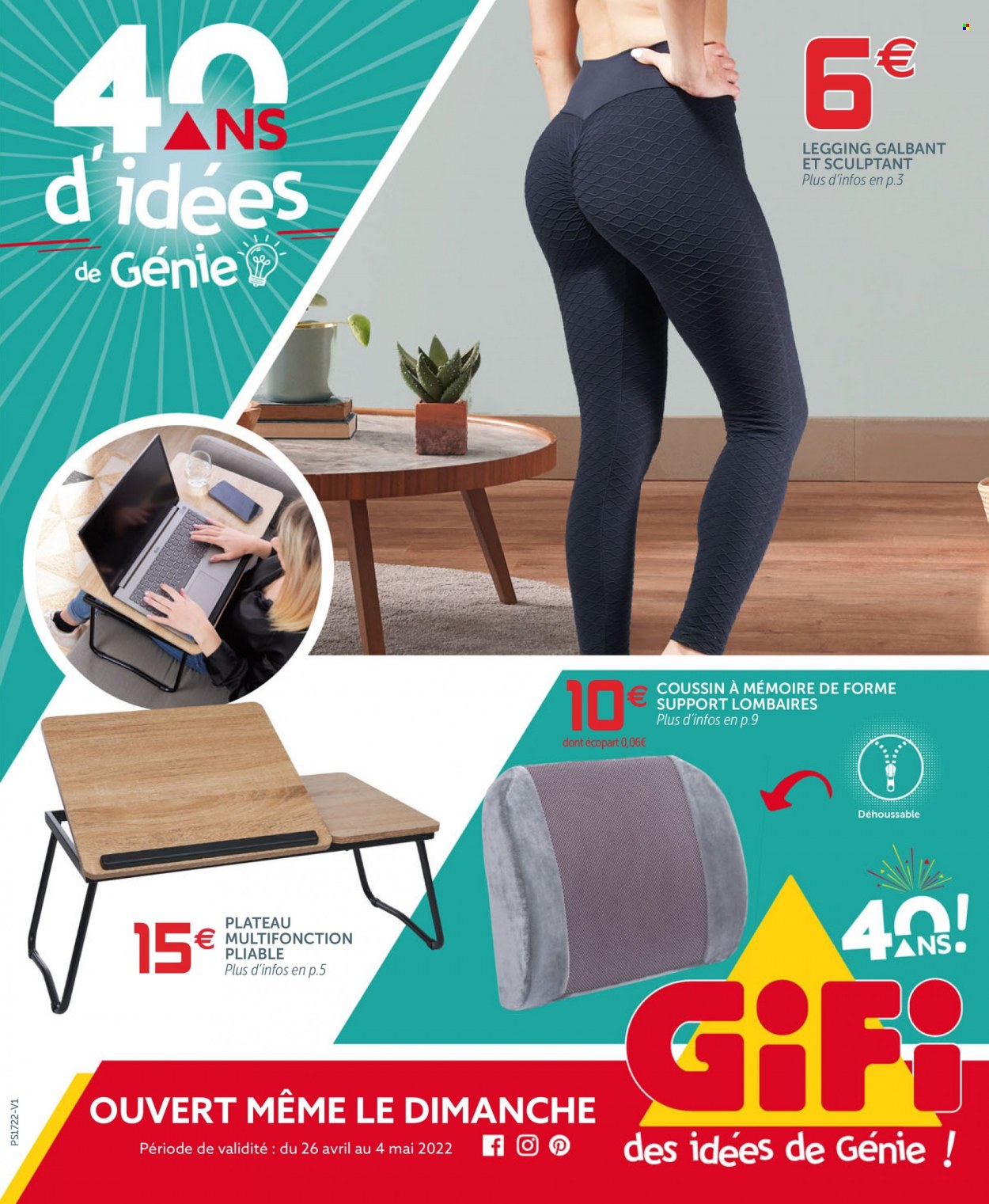 Catalogue GiFi - 26/04/2022 - 04/05/2022. Page 1
