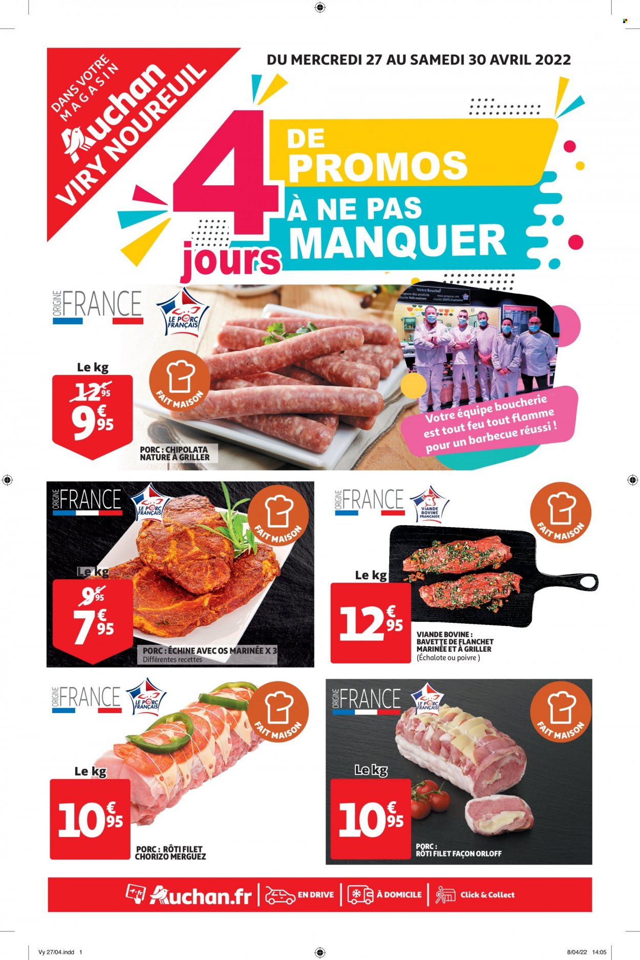 Catalogue Auchan - 27/04/2022 - 30/04/2022. Page 1