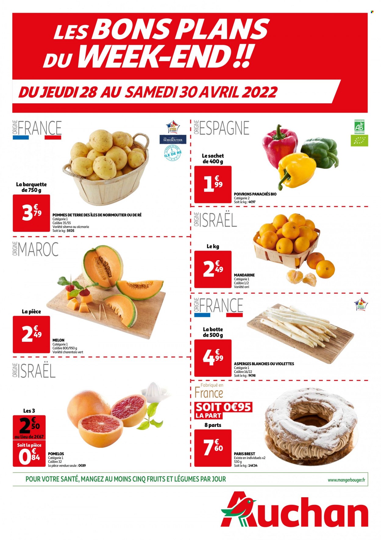 Catalogue Auchan - 28/04/2022 - 30/04/2022. Page 1