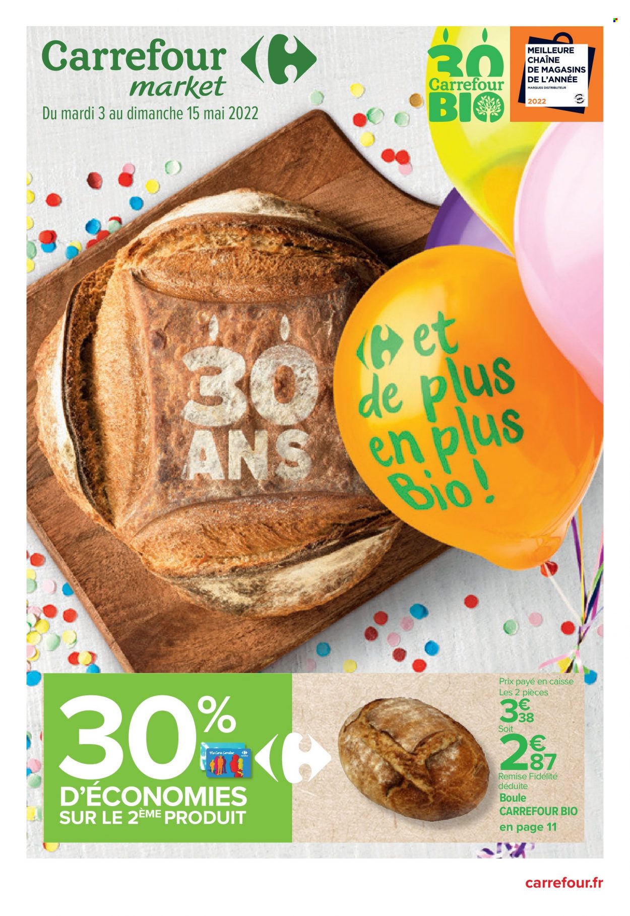 Catalogue Carrefour Market - 03/05/2022 - 15/05/2022. Page 1