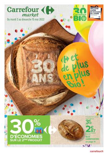 Catalogue Carrefour Market - 03/05/2022 - 16/05/2022.