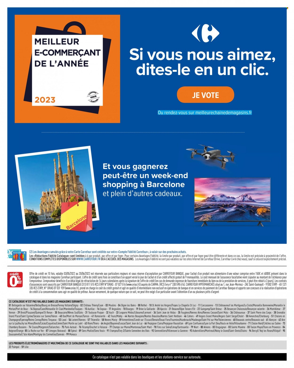 thumbnail - Catalogue Carrefour Hypermarchés - 03/05/2022 - 20/06/2022 - Produits soldés - alcool, champagne. Page 2.