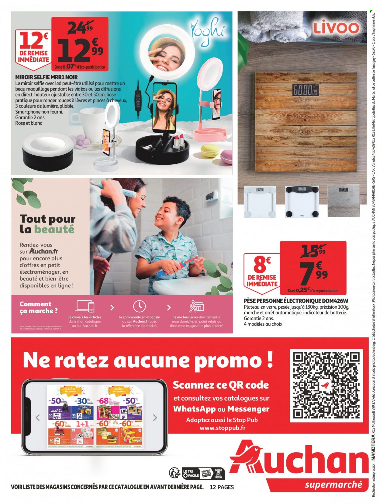 thumbnail - Catalogue Auchan - 04/05/2022 - 17/05/2022 - Produits soldés - smartphone. Page 12.