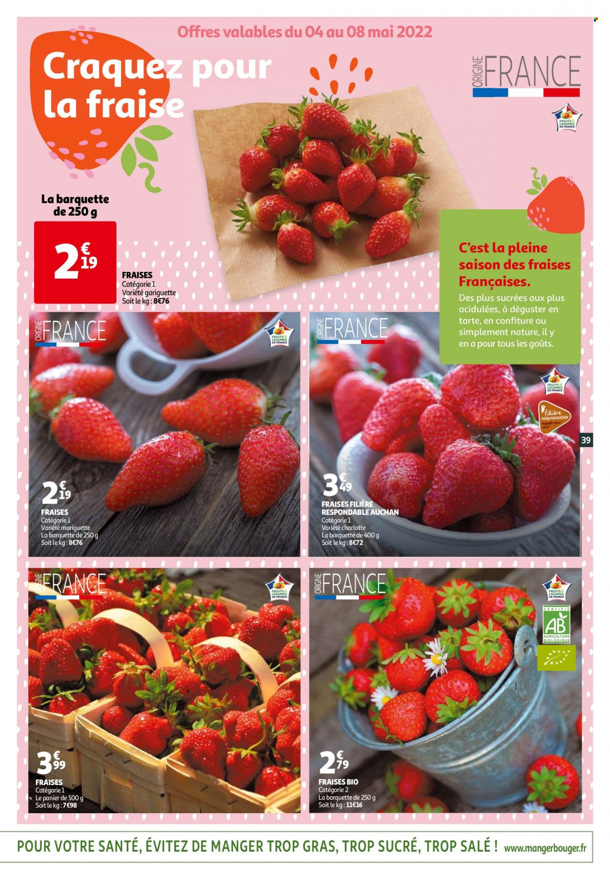 Catalogue Auchan - 04/05/2022 - 10/05/2022. Page 39