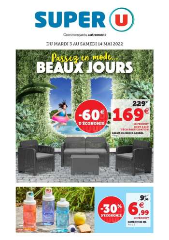 Catalogue SUPER U - 03/05/2022 - 14/05/2022.