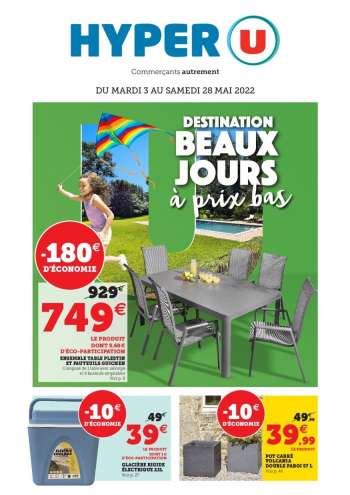 Catalogue SUPER U - 03/05/2022 - 28/05/2022.
