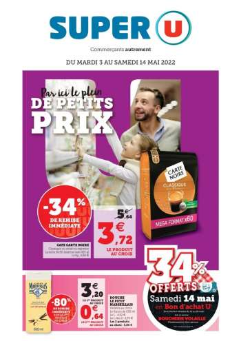 Catalogue SUPER U - 03/05/2022 - 14/05/2022.