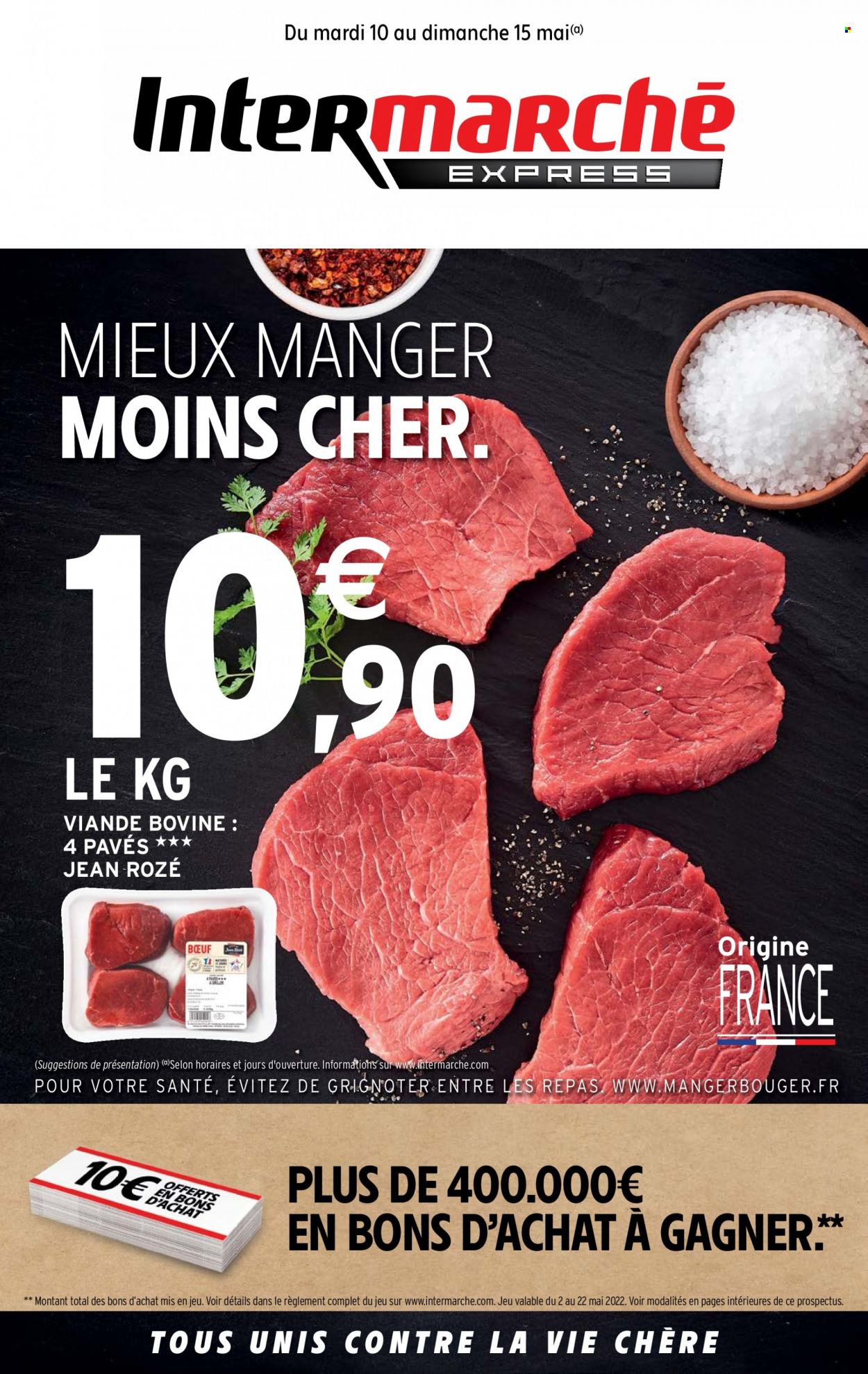 Catalogue Intermarché Express - 10/05/2022 - 15/05/2022. Page 1