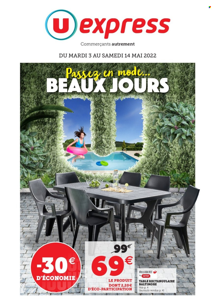 Catalogue U express - 03/05/2022 - 14/05/2022. Page 1