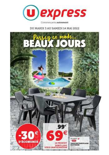 Catalogue U express - 03/05/2022 - 14/05/2022.