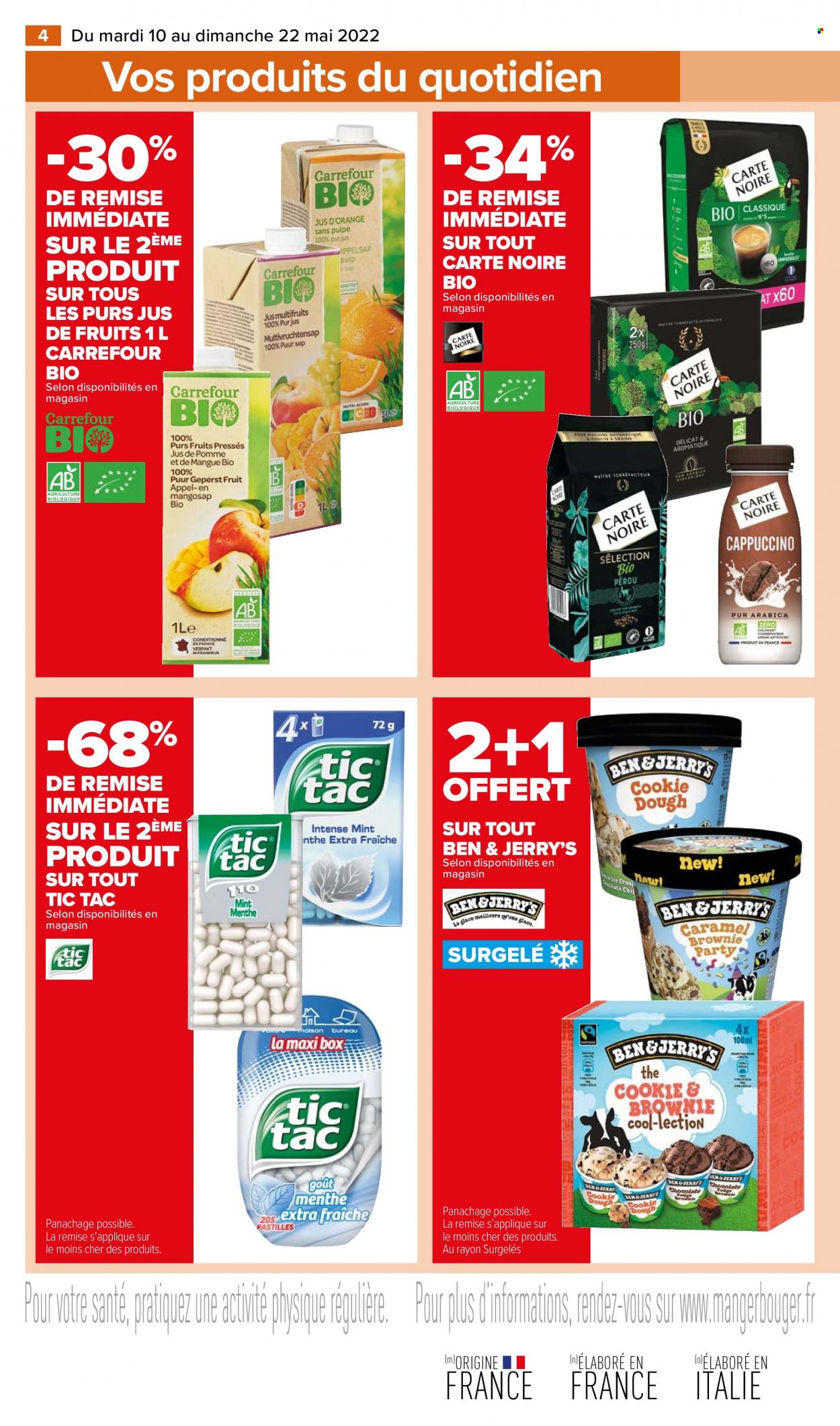 thumbnail - Catalogue Carrefour Market - 10/05/2022 - 22/05/2022 - Produits soldés - jus, Carte Noire. Page 4.