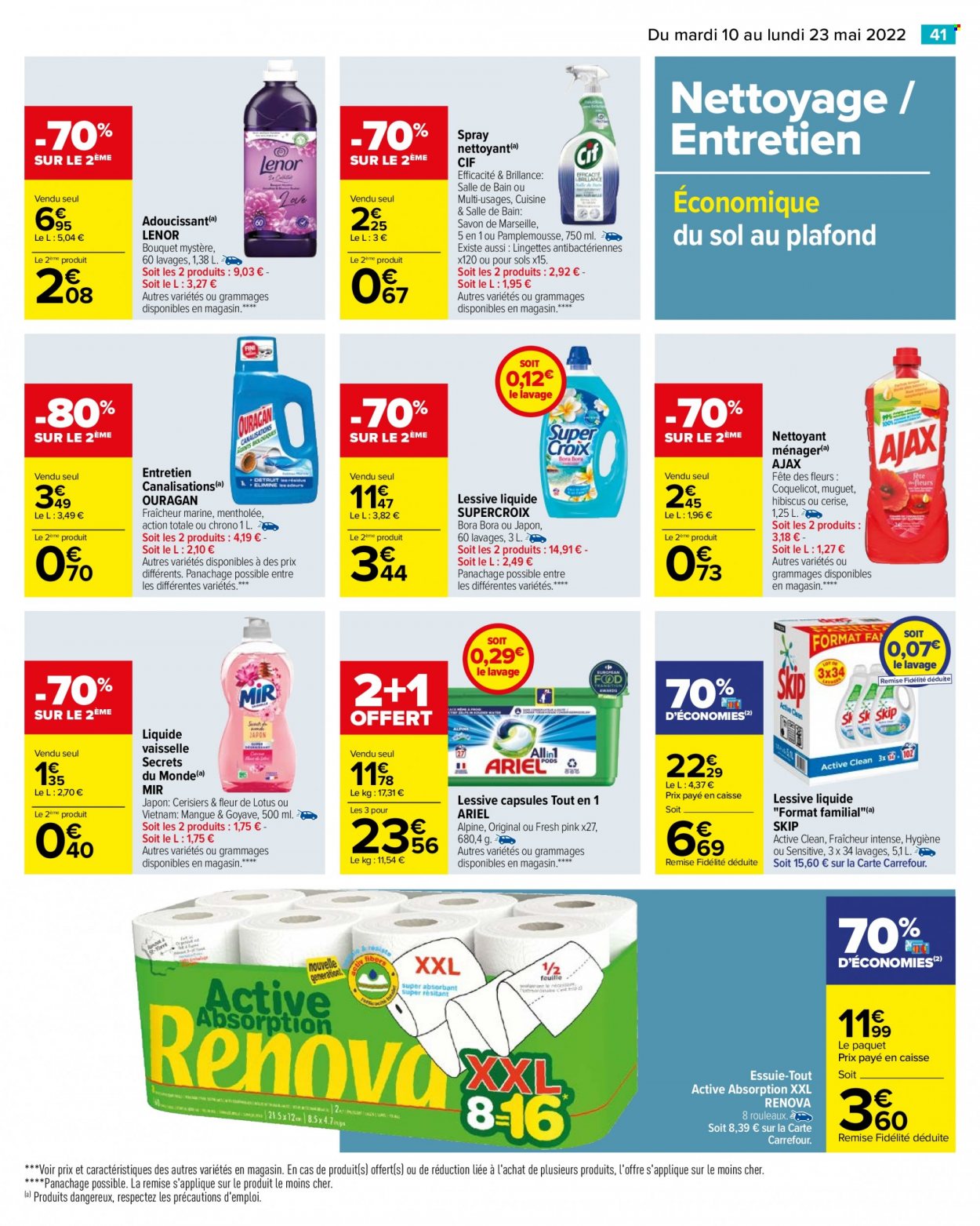 Catalogue Carrefour Hypermarchés - 10/05/2022 - 23/05/2022. Page 47