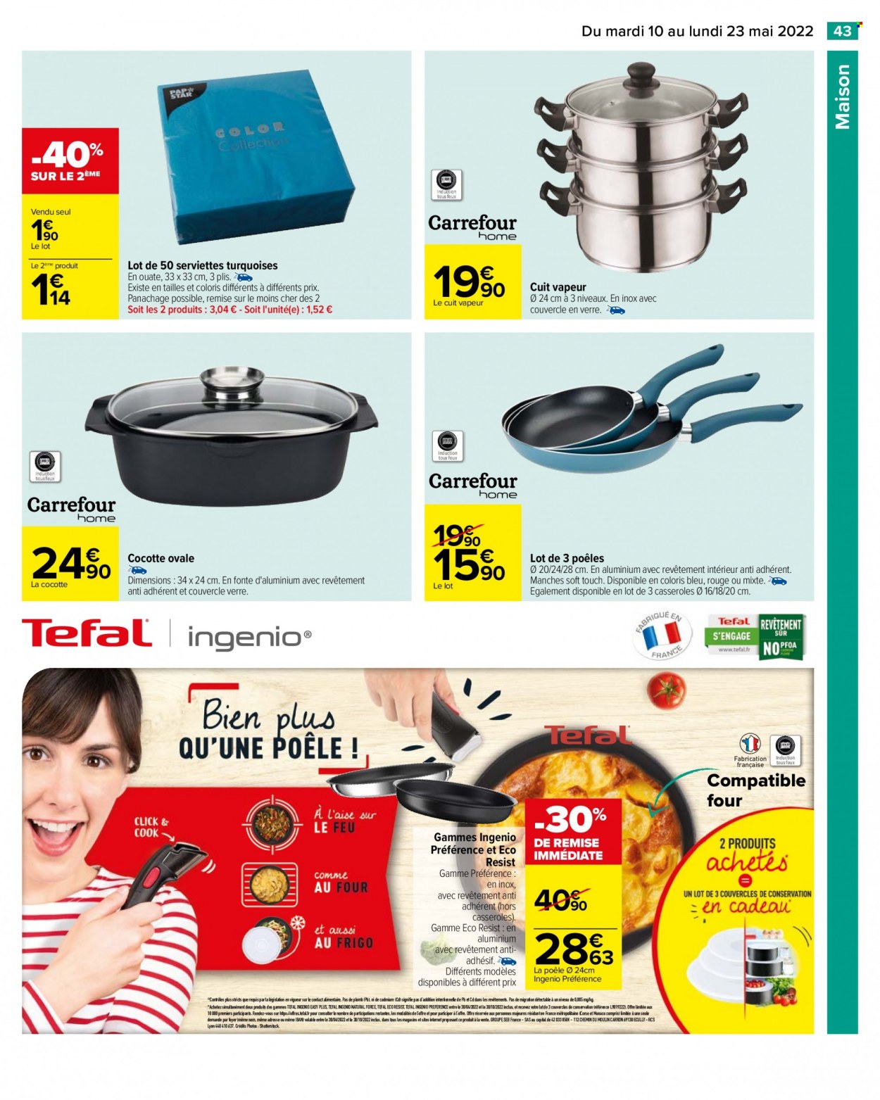 Catalogue Carrefour Hypermarchés - 10/05/2022 - 23/05/2022. Page 49
