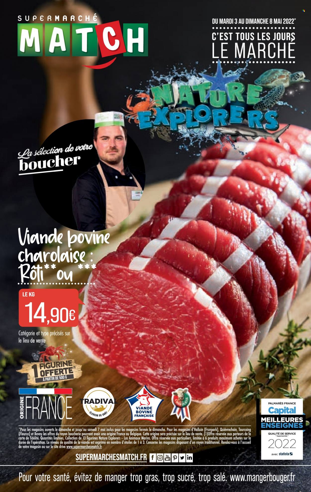 Catalogue Supermarché Match - 03/05/2022 - 08/05/2022. Page 1