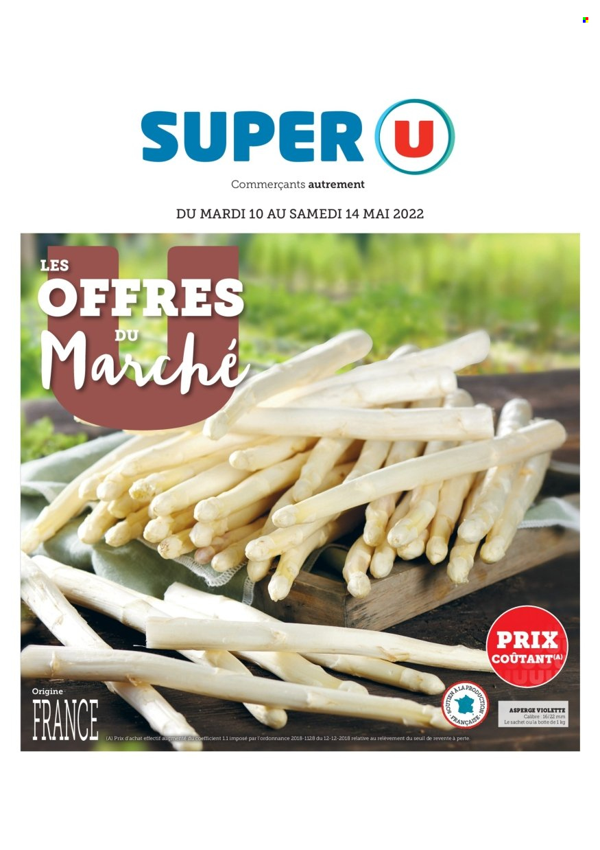 Catalogue SUPER U - 10/05/2022 - 14/05/2022. Page 1