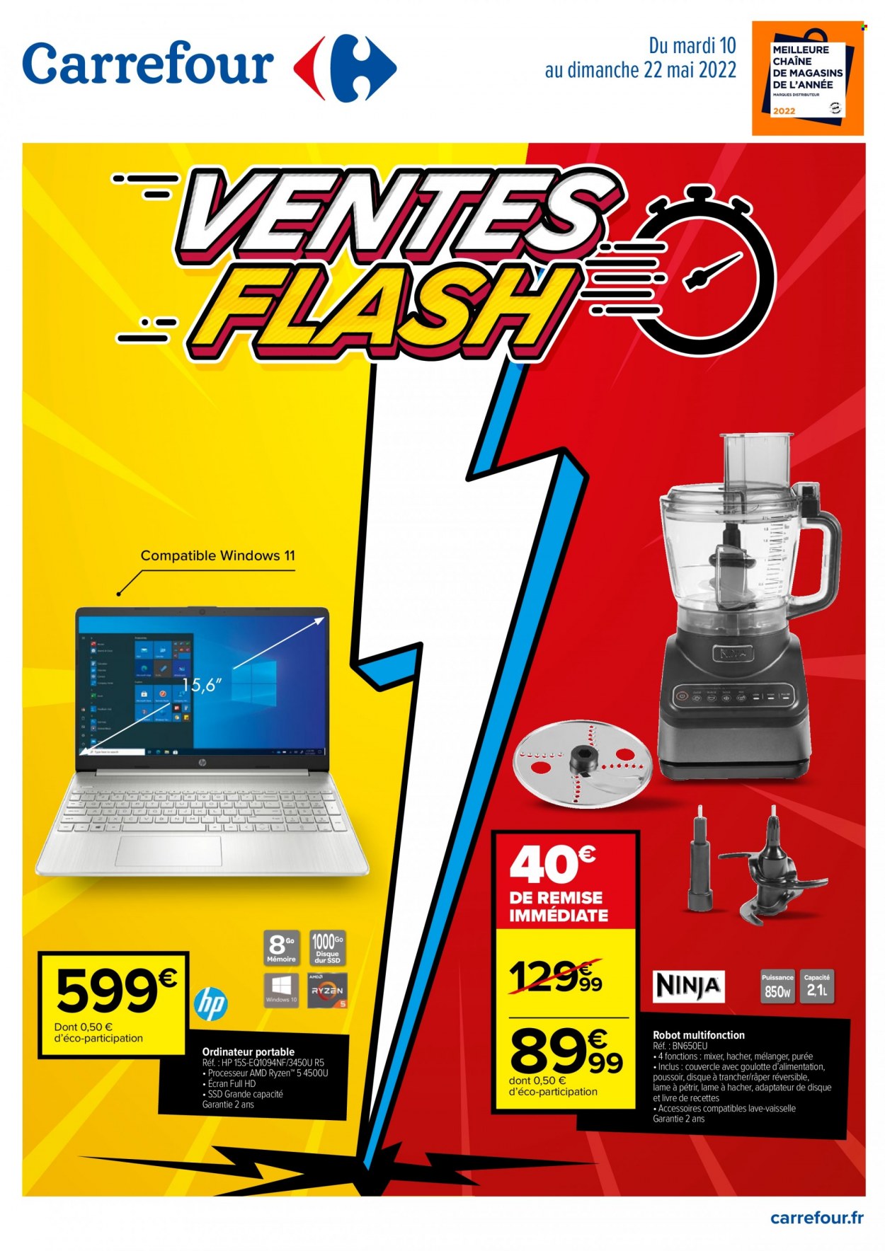 Catalogue Carrefour Hypermarchés - 10/05/2022 - 22/05/2022. Page 1