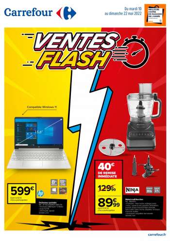 Catalogue Carrefour Hypermarchés - 10/05/2022 - 22/05/2022.