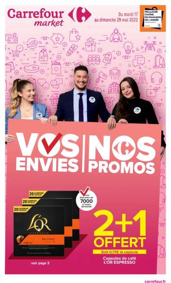 Catalogue Carrefour Market - 17/05/2022 - 29/05/2022.
