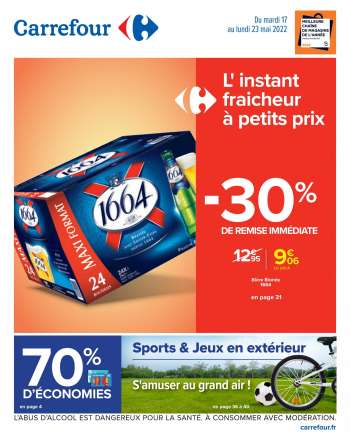 Catalogue Carrefour Hypermarchés - 17/05/2022 - 23/05/2022.