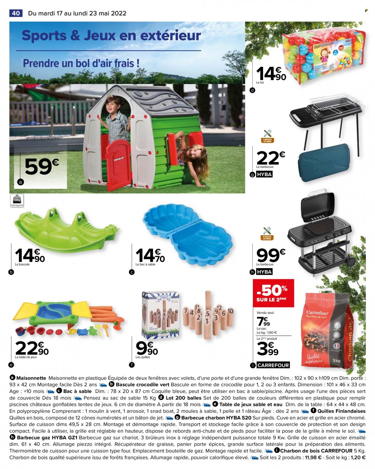Catalogue Carrefour Hypermarchés - 17/05/2022 - 23/05/2022. Page 42