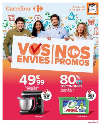 Catalogue Carrefour Hypermarchés - 23/05/2022 - 06/06/2022.