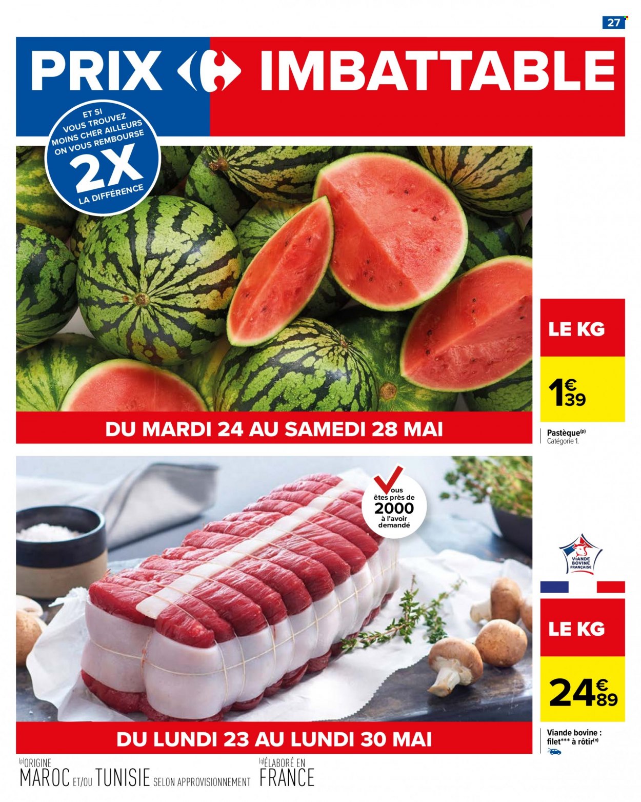 Catalogue Carrefour Hypermarchés - 23/05/2022 - 06/06/2022. Page 31
