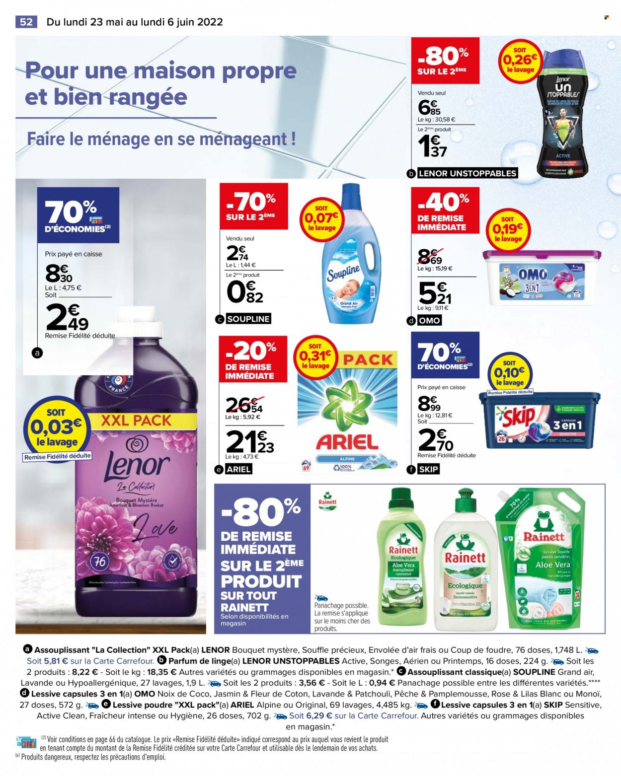 Catalogue Carrefour Hypermarchés - 23/05/2022 - 06/06/2022. Page 56