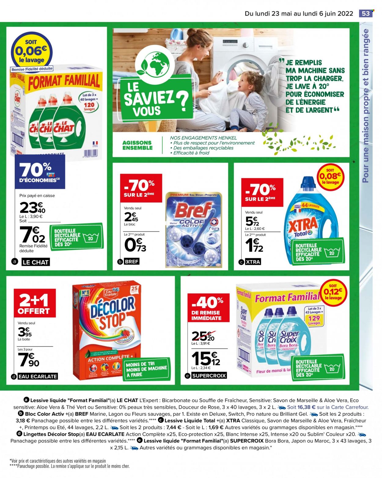 Catalogue Carrefour Hypermarchés - 23/05/2022 - 06/06/2022. Page 57